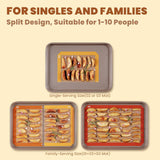 3 Pcs Silicone Baking Mat Set - Non-Stick, Reusable, Half & Quarter Sheet