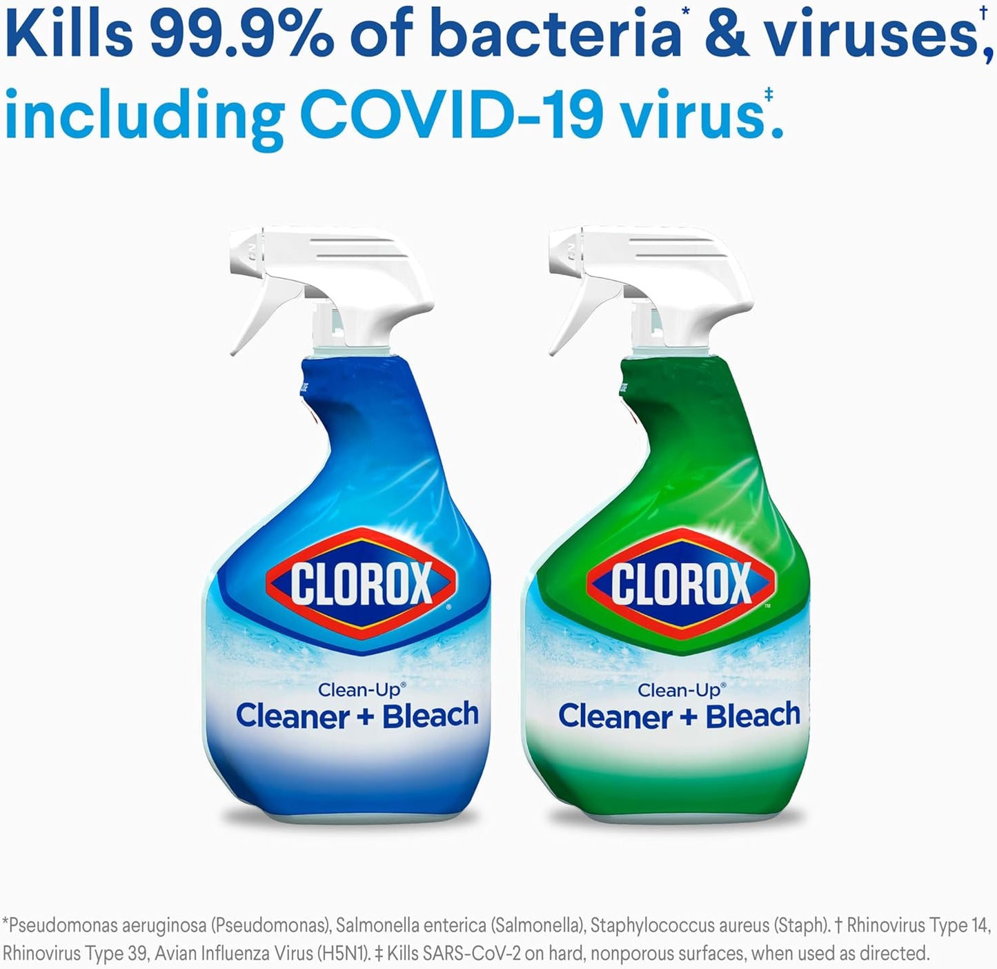 Clean-Up Cleaner + Bleach Value Pack - 32 Fl Oz Each, Pack of 3