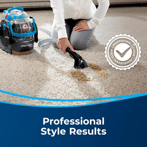 Green Pro Portable Carpet & Upholstery Cleaner - Deep Stain & 3" Tough Stain Tool